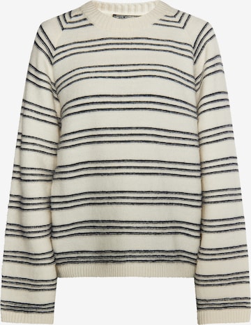 DreiMaster Vintage Sweater 'Altiplano' in White: front