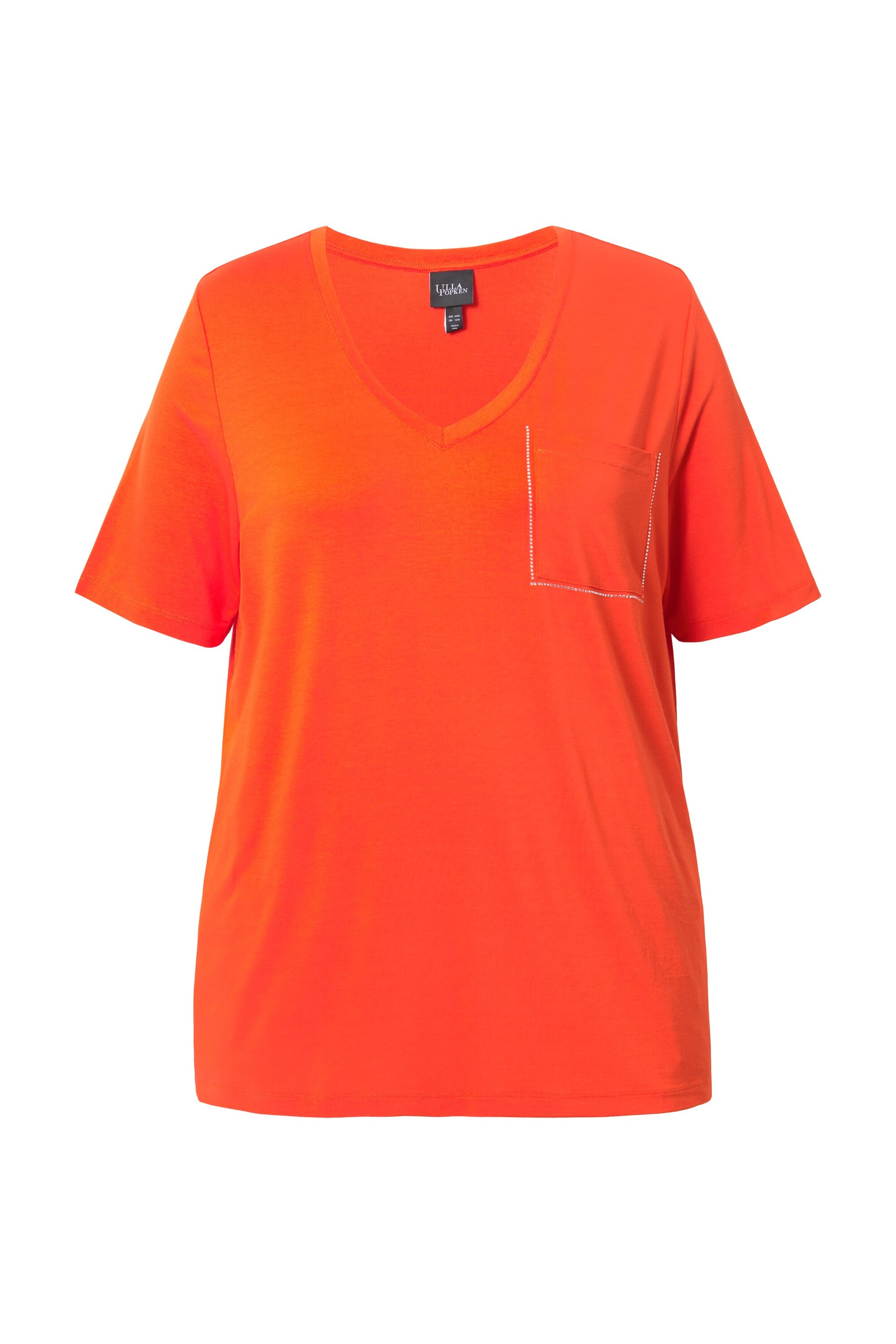 Ulla Popken Shirt in Orange: front