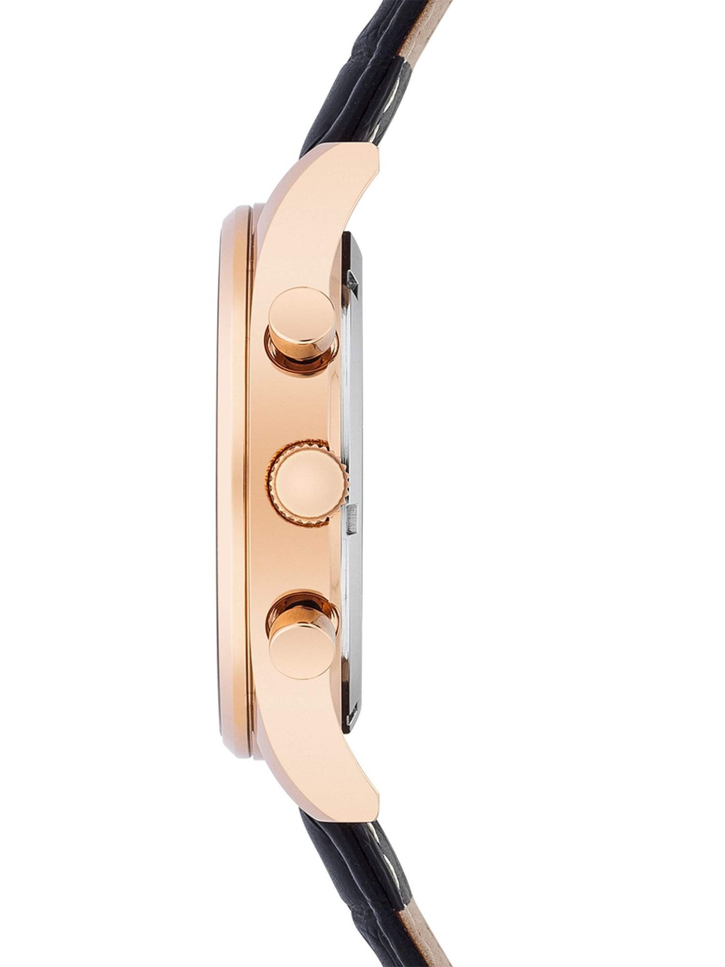 Montre à affichage analogique Rhodenwald & Söhne en noir