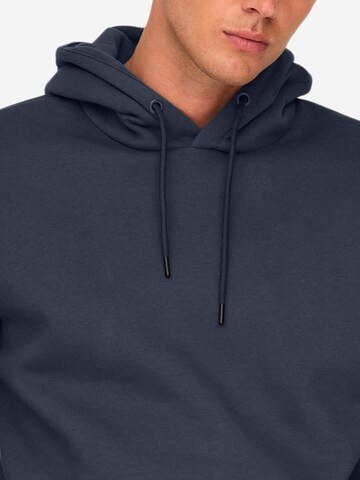 Only & Sons Regular fit Sweatshirt 'Ceres' in Blue