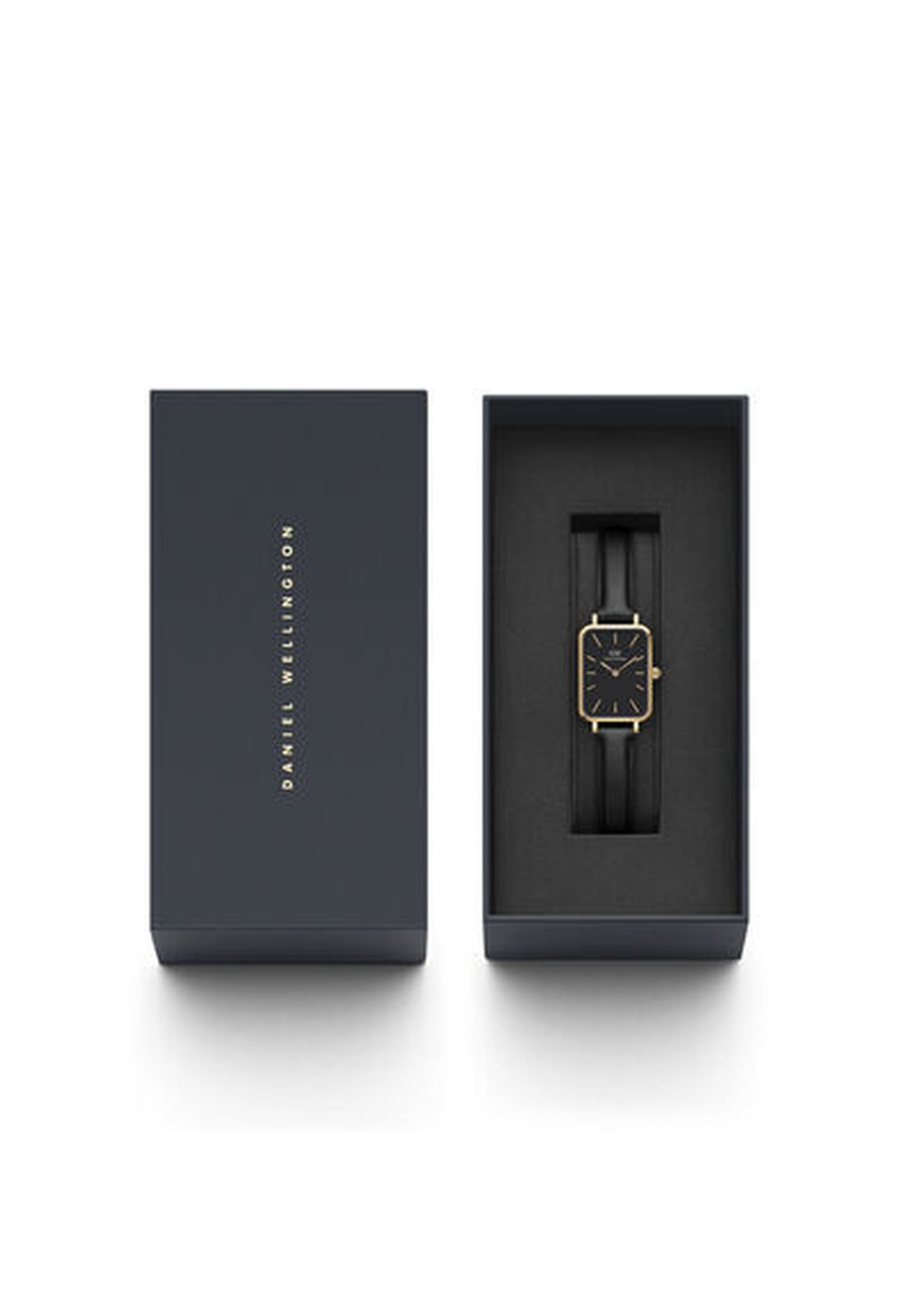 Daniel Wellington Analoog horloge ' QUADRO PRESSED SHEFFIELD ' in Zwart