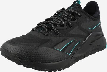 Scarpa da corsa 'Nano X2 TR Adventure' di Reebok in nero: frontale