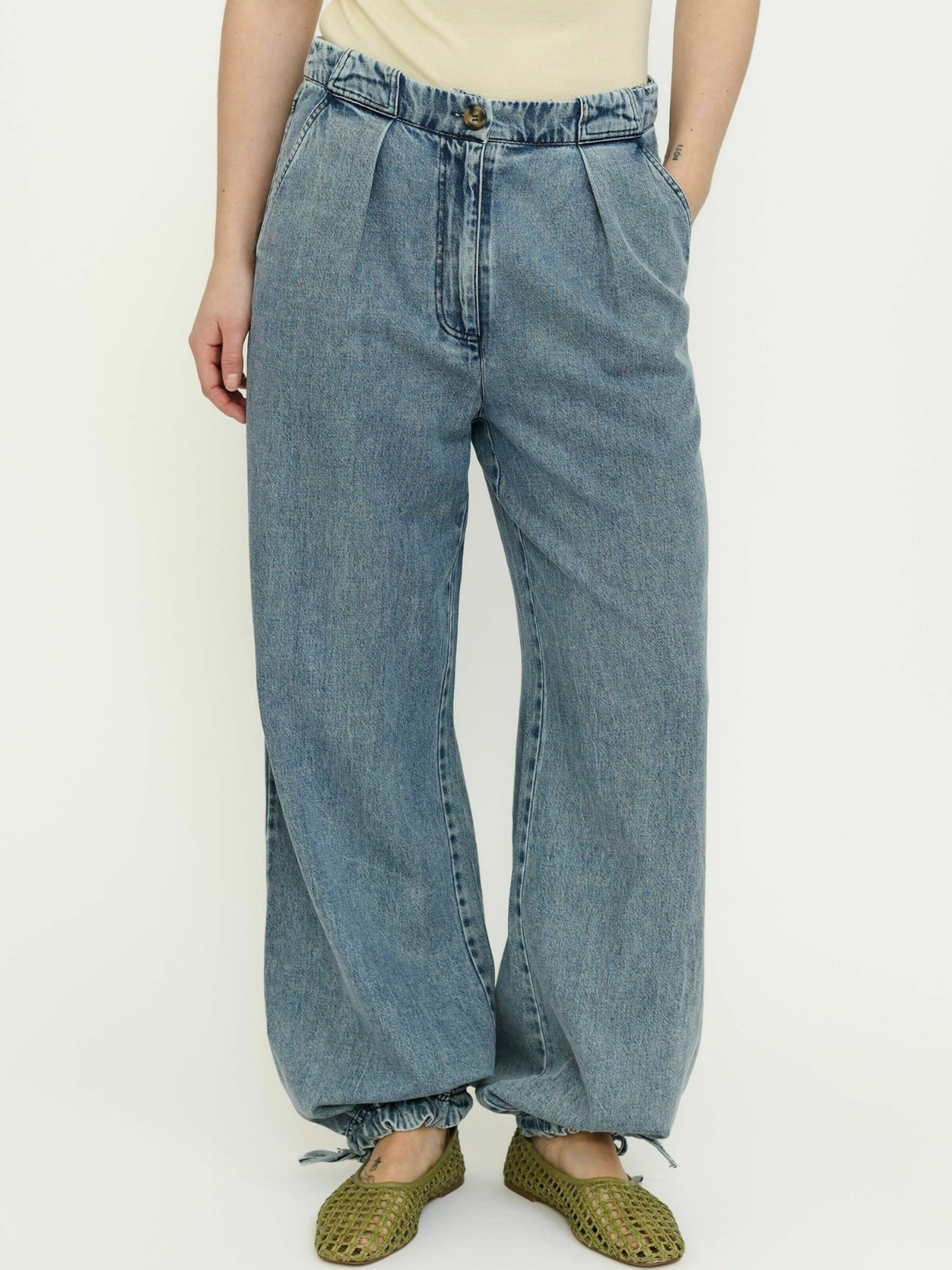 regular Pantaloni ' SRZora ' di Soft Rebels in blu: frontale