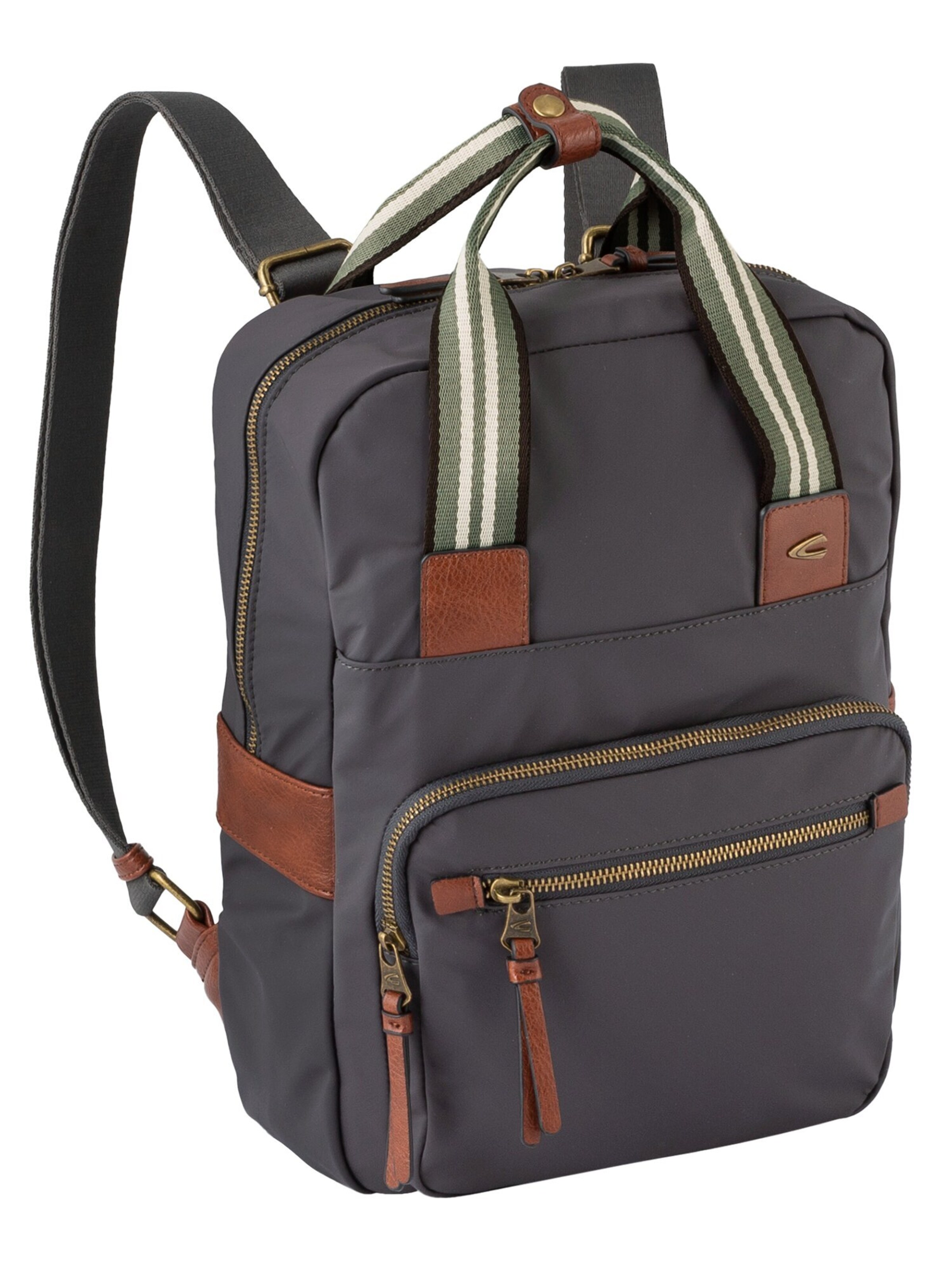 CAMEL ACTIVE Rugzak 'Bari' in Grijs: voorkant