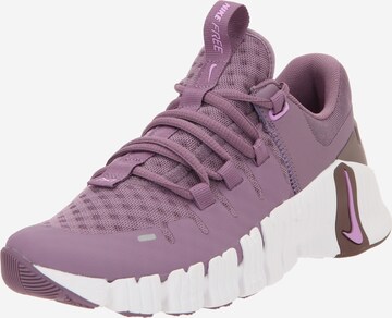 Chaussure de sport 'Metcon 5' NIKE en violet : devant