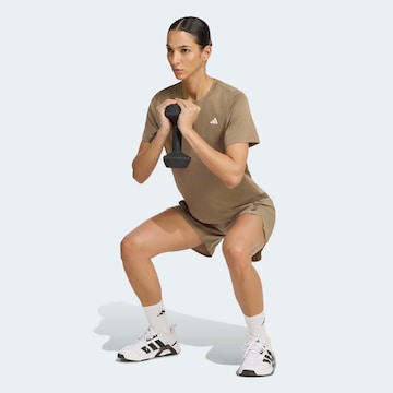 ADIDAS PERFORMANCE Funktionsshirt in Braun