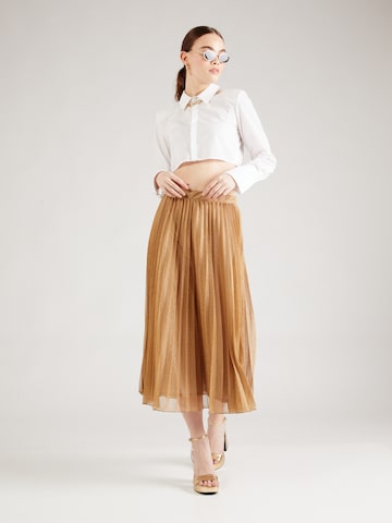 River Island Skirt in Gold