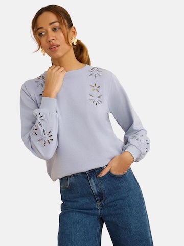 love & roses Свитшот в Синий: спереди