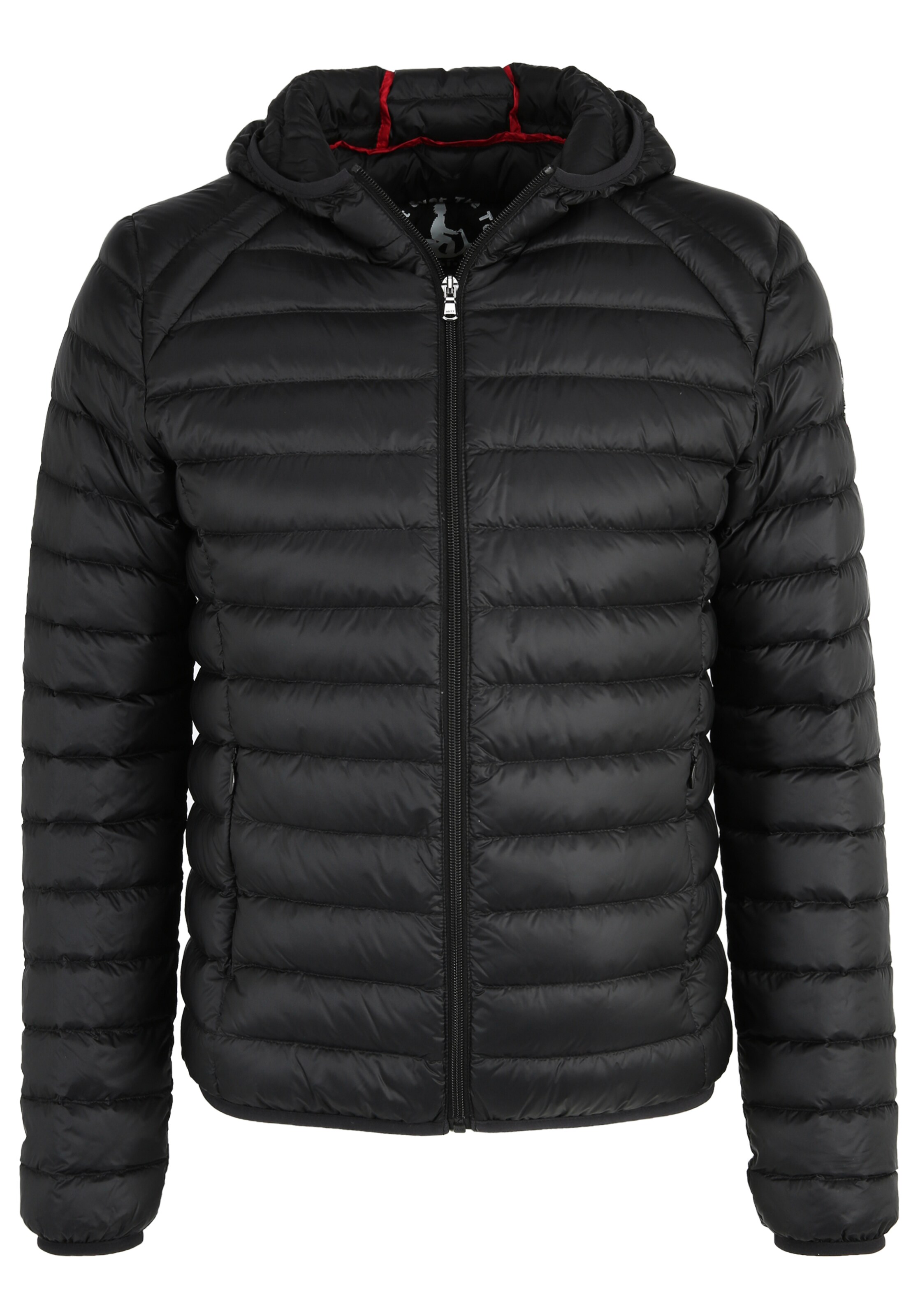 JOTT Daunenjacke 'Nico' in Schwarz: Vorderseite