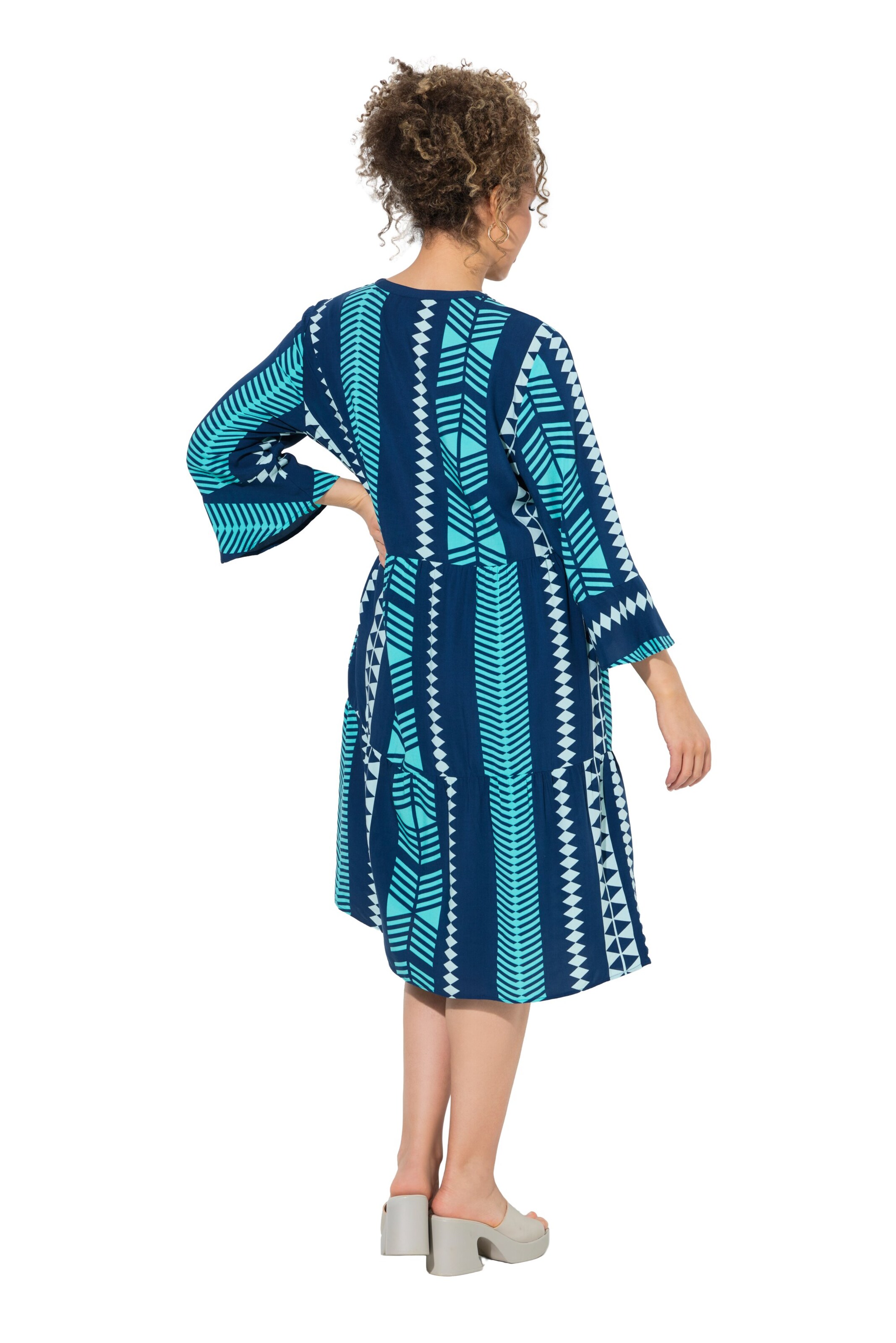 Ulla Popken Dress in Blue