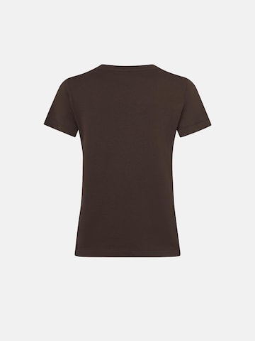Maglietta 'PINKO BUSSOLOTTO T-SHIRT JERSEY T-SHIRT' di PINKO in marrone