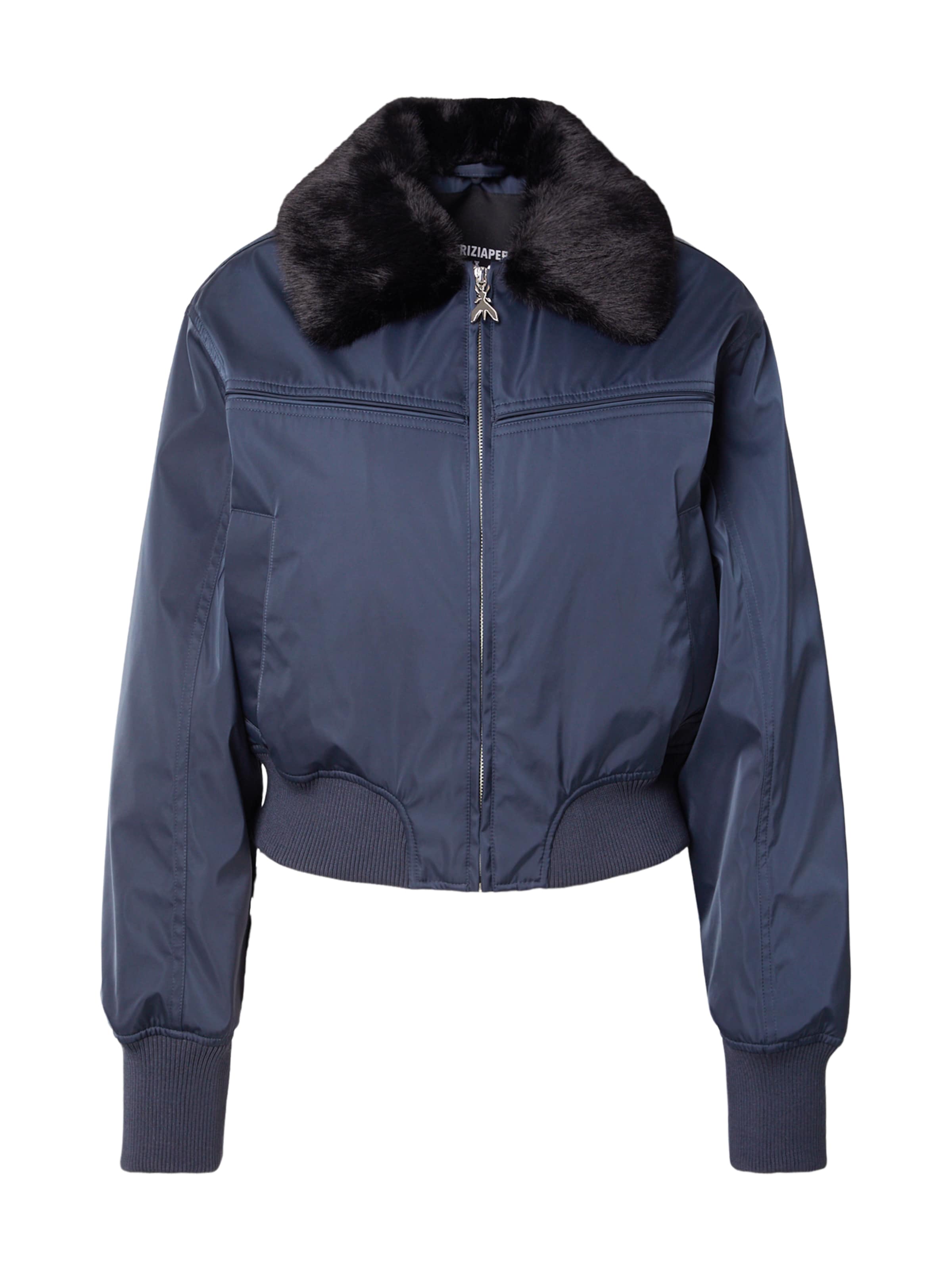 PATRIZIA PEPE Between-Season Jacket 'GIUBBOTTO' in Blue: front