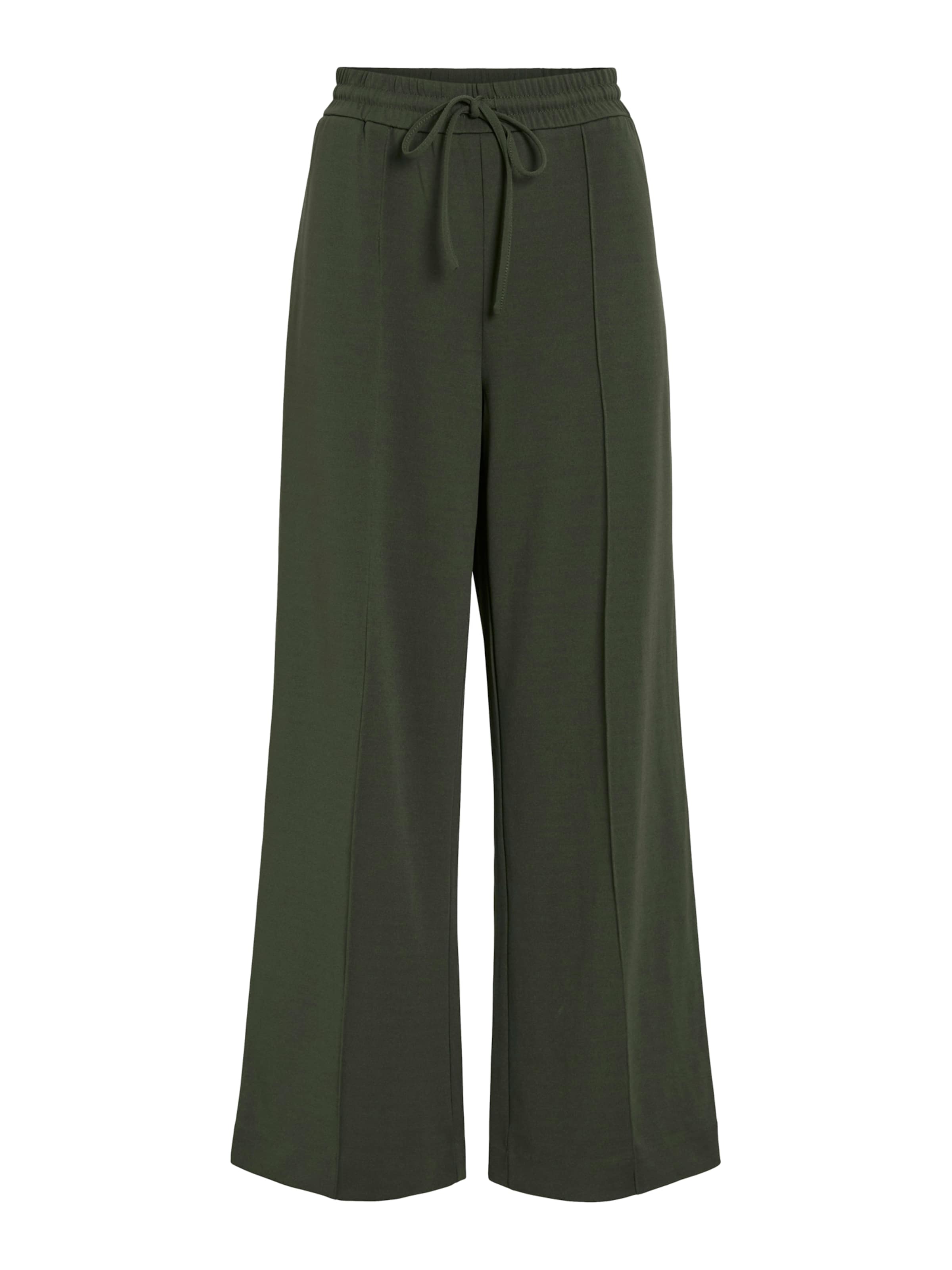 Wide leg Pantaloni 'VIClua' di VILA in verde: frontale