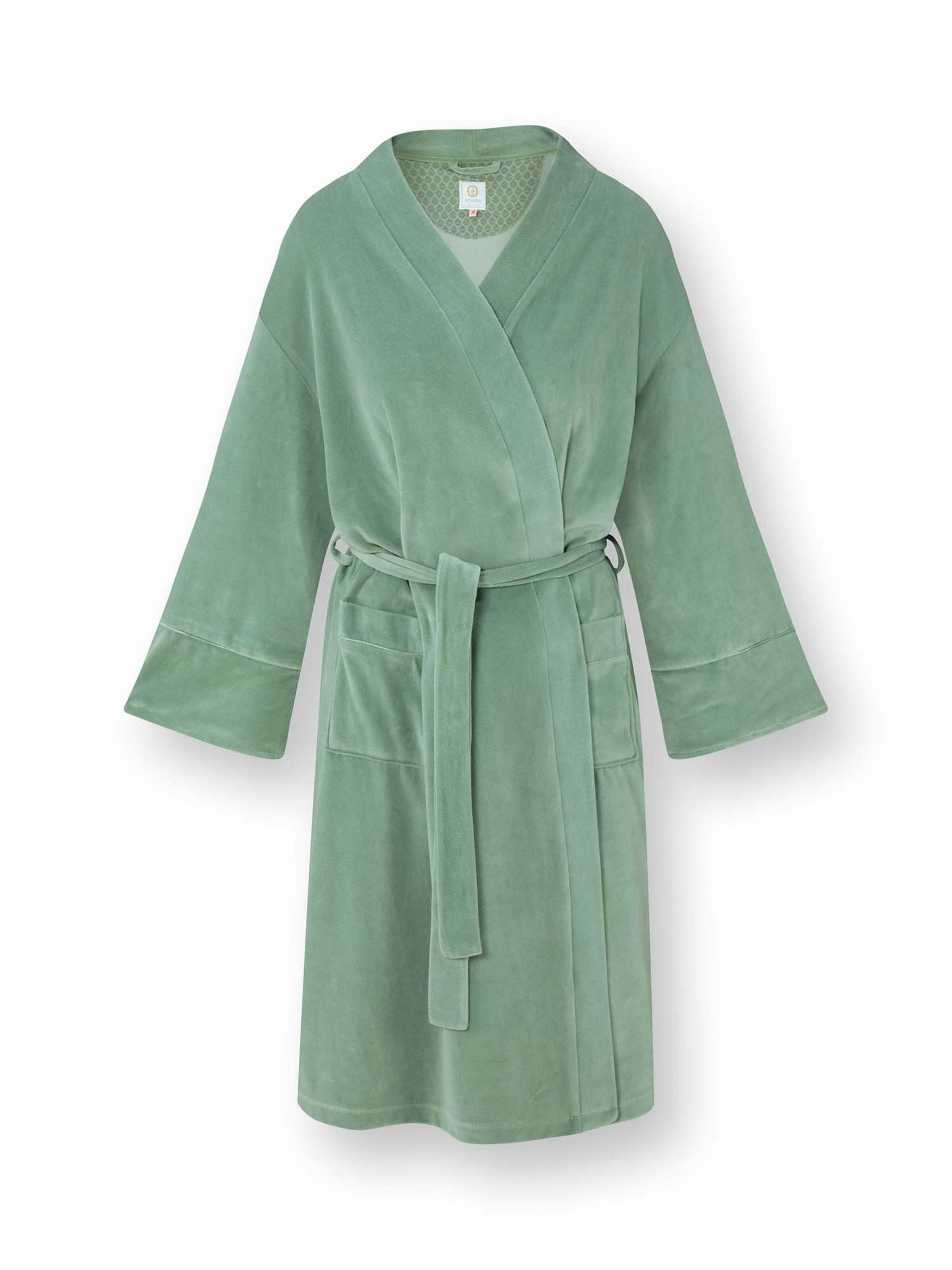 PIP STUDIO Kimono in Groen: voorkant