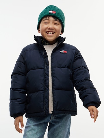 TOMMY HILFIGER Jacke 'NEW ESSENTIAL' in Blau: Vorderseite