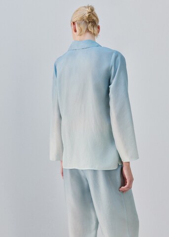 MANGO Pajama Shirt 'Habi' in Blue