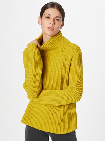 Pullover 'ARWEN' di DRYKORN in giallo: frontale