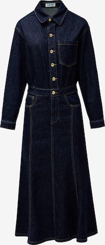 Salsa Jeans Kleid in Blau: Vorderseite