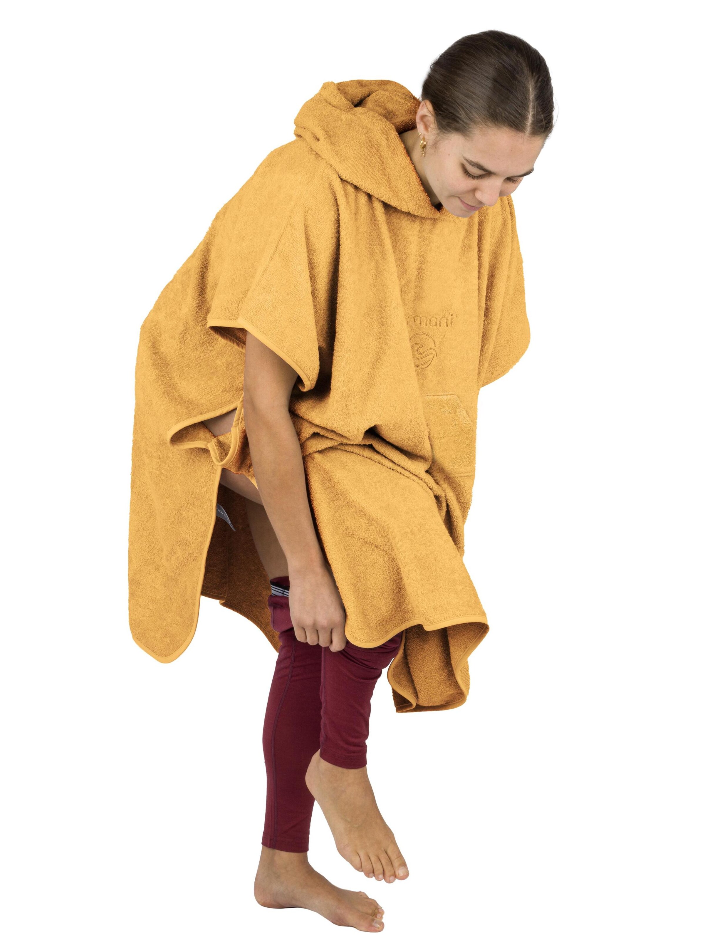 normani Badeponcho 'Sitra' in Gelb