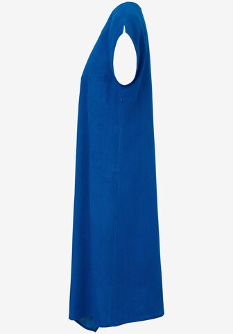 Anna Aura Kleid aus Leinen in Blau