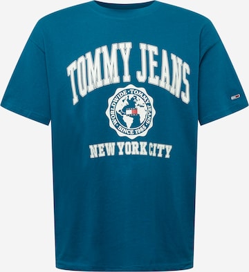 mėlyna Tommy Jeans Marškinėliai: priekis