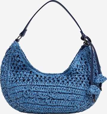 Pepe Jeans Schultertasche 'Ziggy Balm' in Blau: Vorderseite