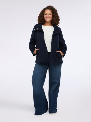 Fiorella Rubino Wintermantel in Blauw