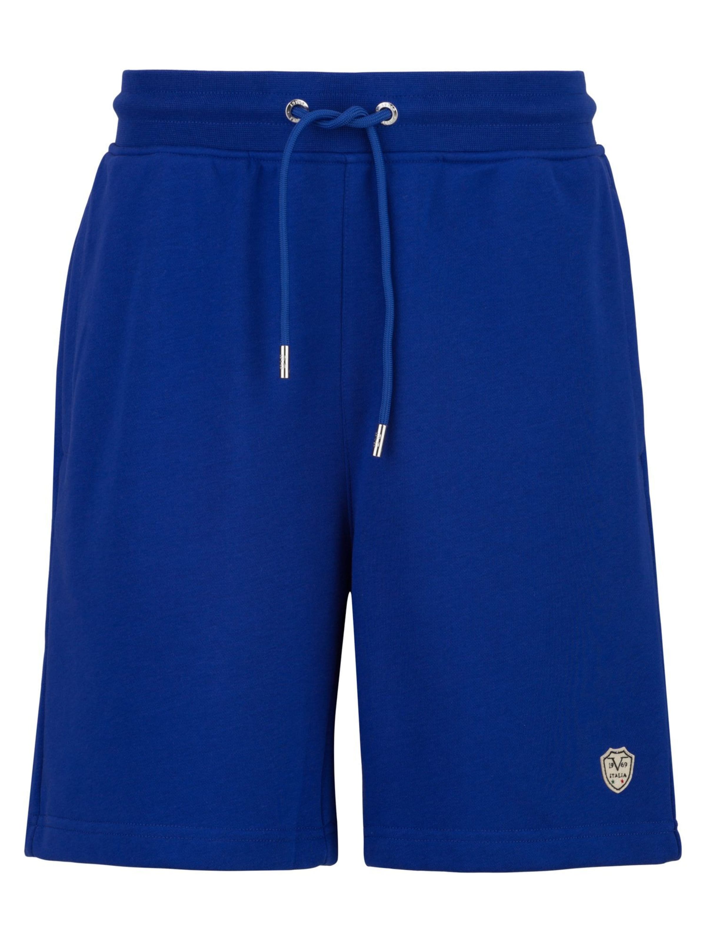 19V69 ITALIAHlače 'Sergio' - plava boja: prednji dio