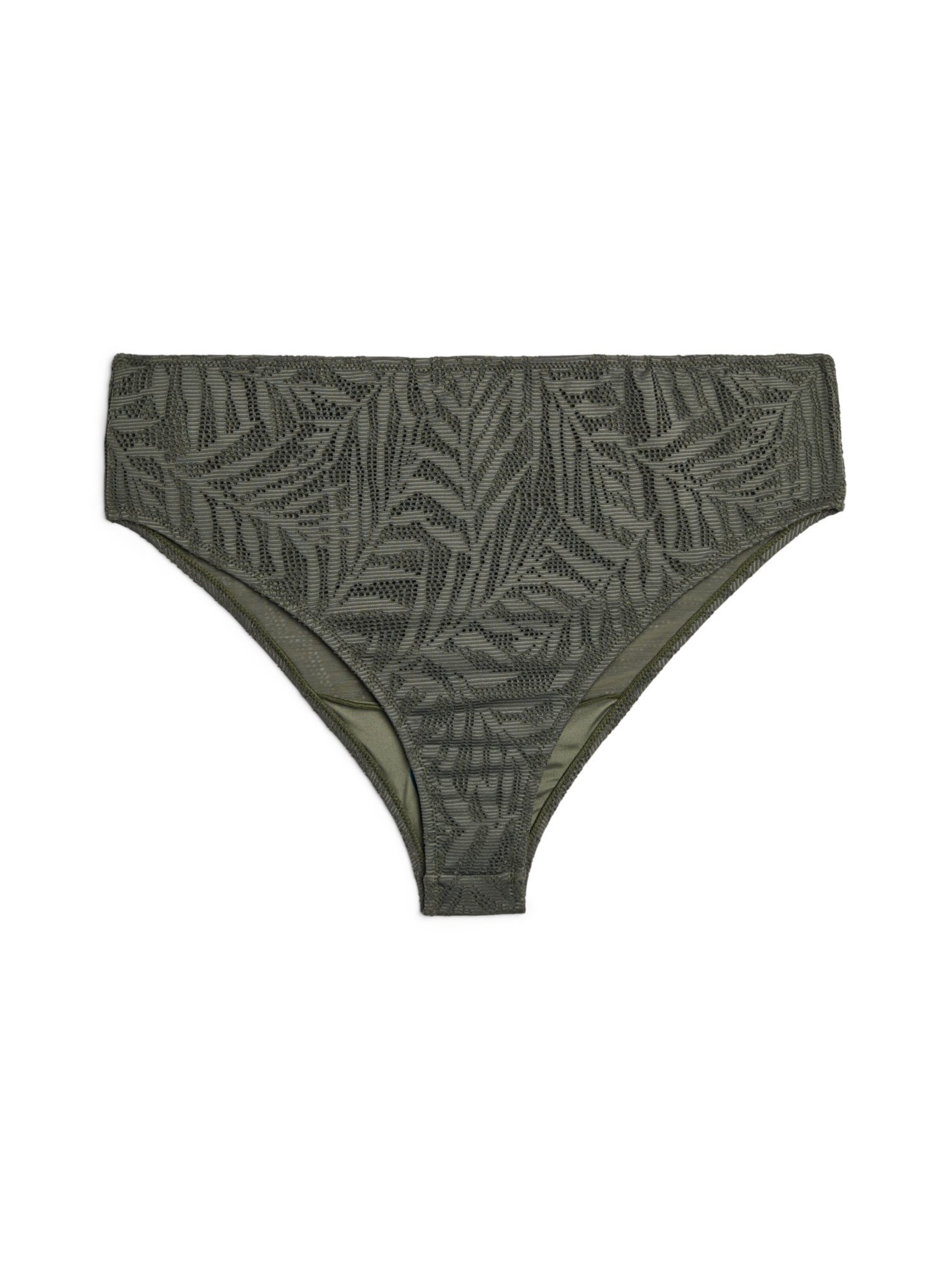 Swim by Zizzi Долнище на бански тип бикини 'Serina' в зелено