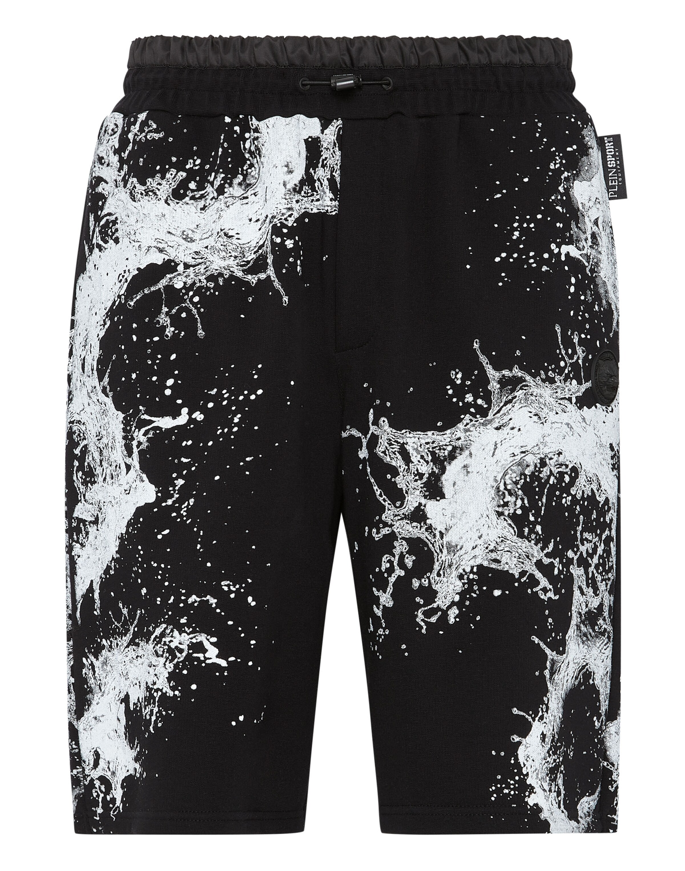 Pantaloni sportivi 'Splash Extreme' di Plein Sport in nero: frontale