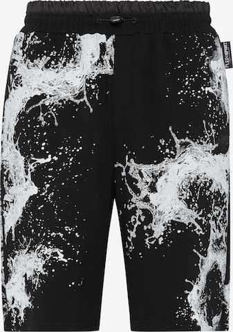Pantaloni sportivi 'Splash Extreme' di Plein Sport in nero: frontale