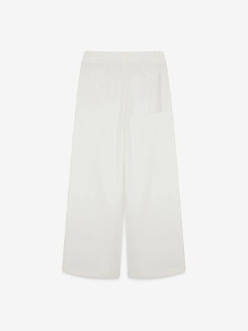 Dilvin Wide leg Pants in Beige