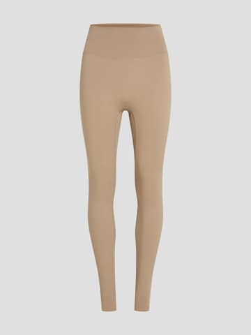 YO-GAYA Skinny Leggings in Beige: front