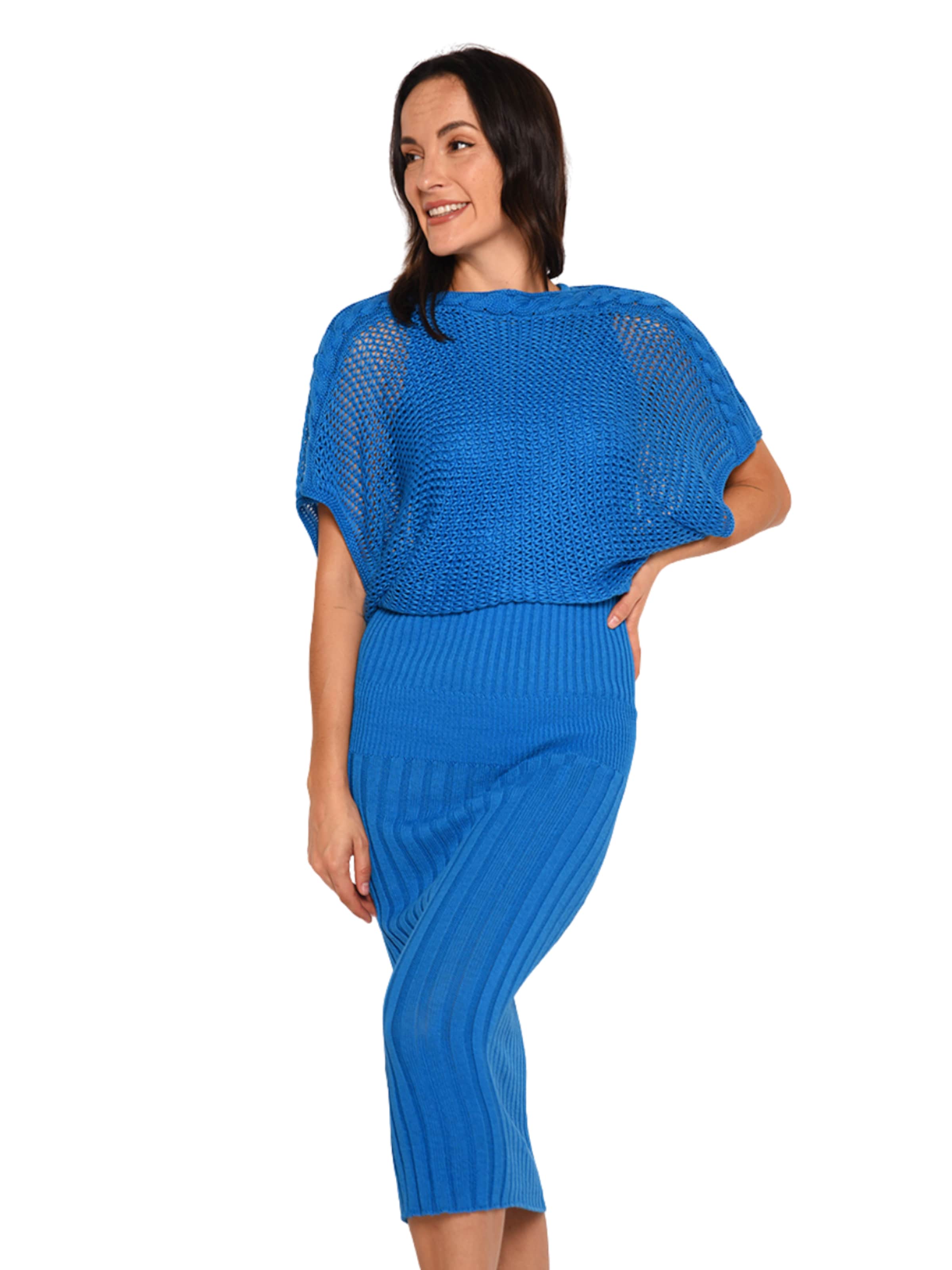 Süel knitwear - Top de punto 'Birthday' en azul