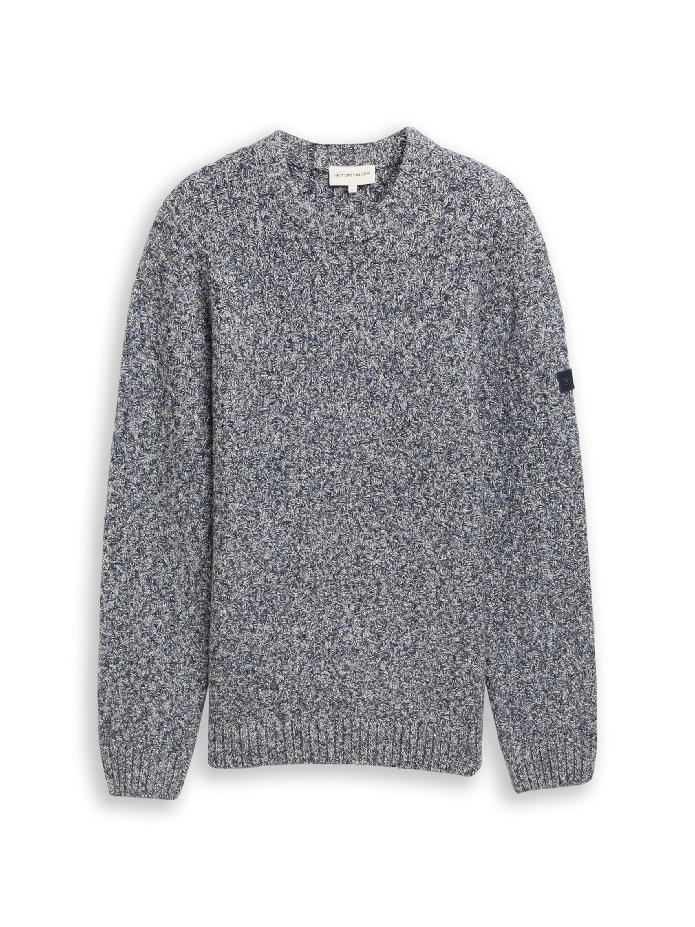 Pullover di TOM TAILOR in blu: frontale