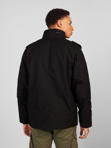 Vintage Industries Between-season jacket 'Brent' in Black