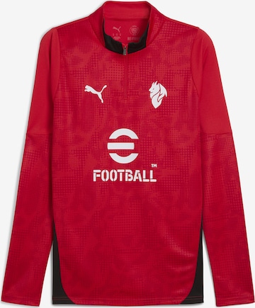 T-Shirt fonctionnel 'AC Milan 25/26' PUMA en rouge : devant