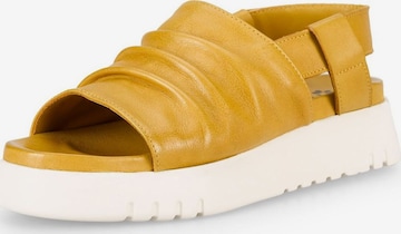 FELMINI Sandals in Yellow: front