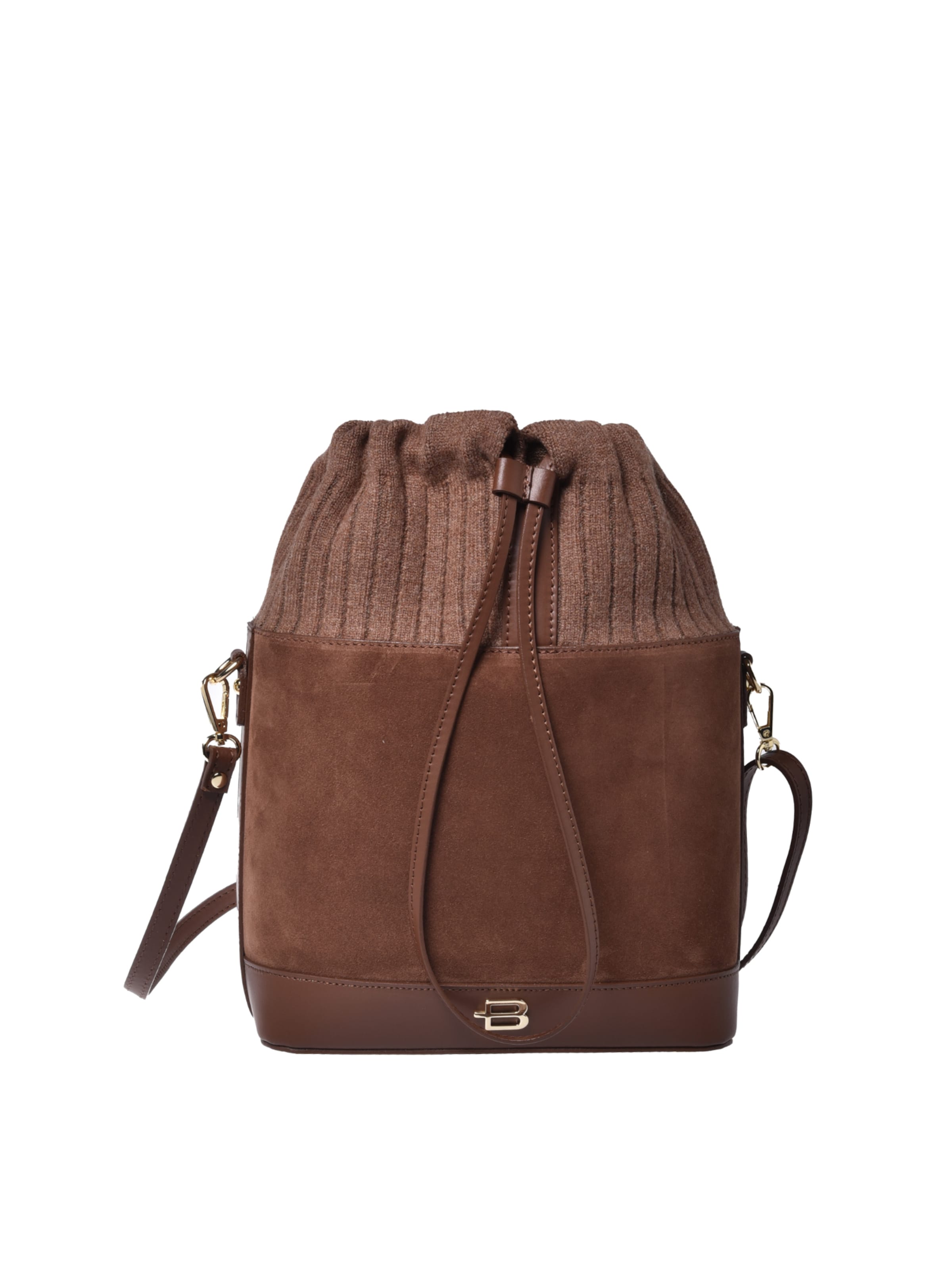 Sac à bandoulière BALDININI en marron : devant