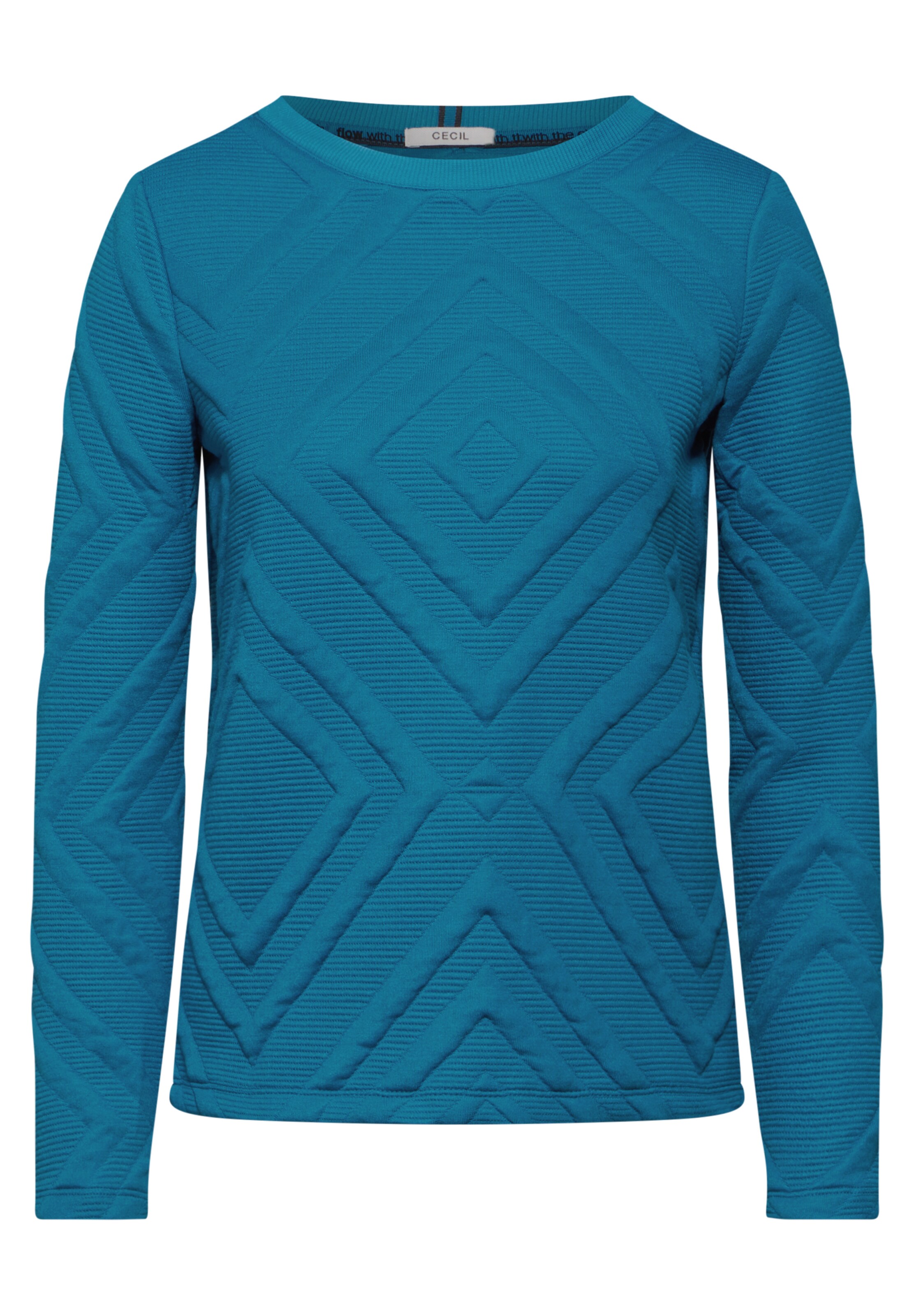 CECIL Sweatshirt in Blau: Vorderseite
