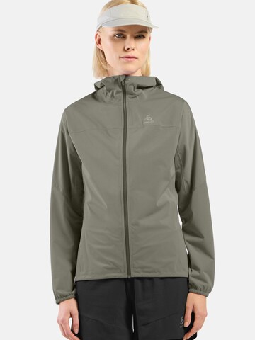 Veste de sport 'X-ALP WATERPROOF' ODLO en marron