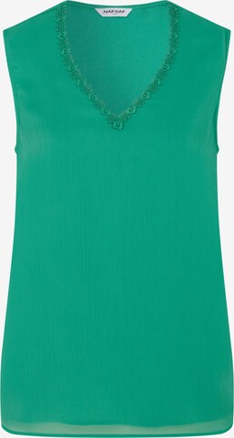 NAF NAF Top 'Esmee' in Green: front