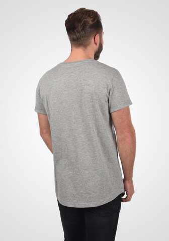 BLEND T-Shirt 'ELANDRO' in Grau