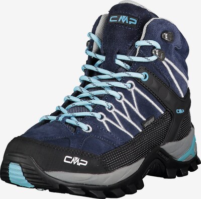 CMP Trekkingboots 'Rigel' in navy / aqua / schwarz / silber, Produktansicht