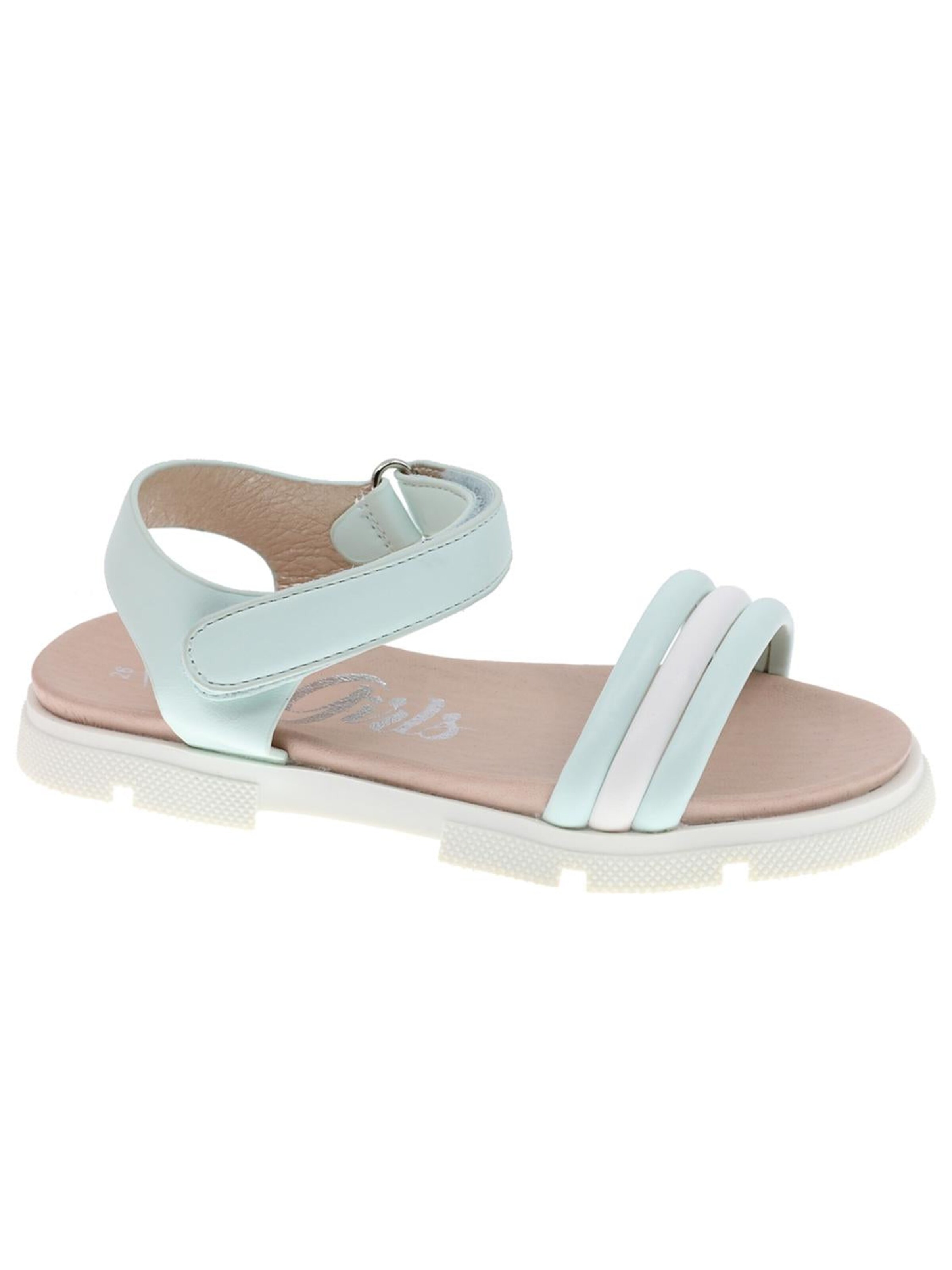 Beppi Sandalen in Groen: voorkant