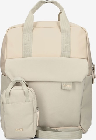 ZWEI Rucksack 'Lou' in Beige: Vorderseite