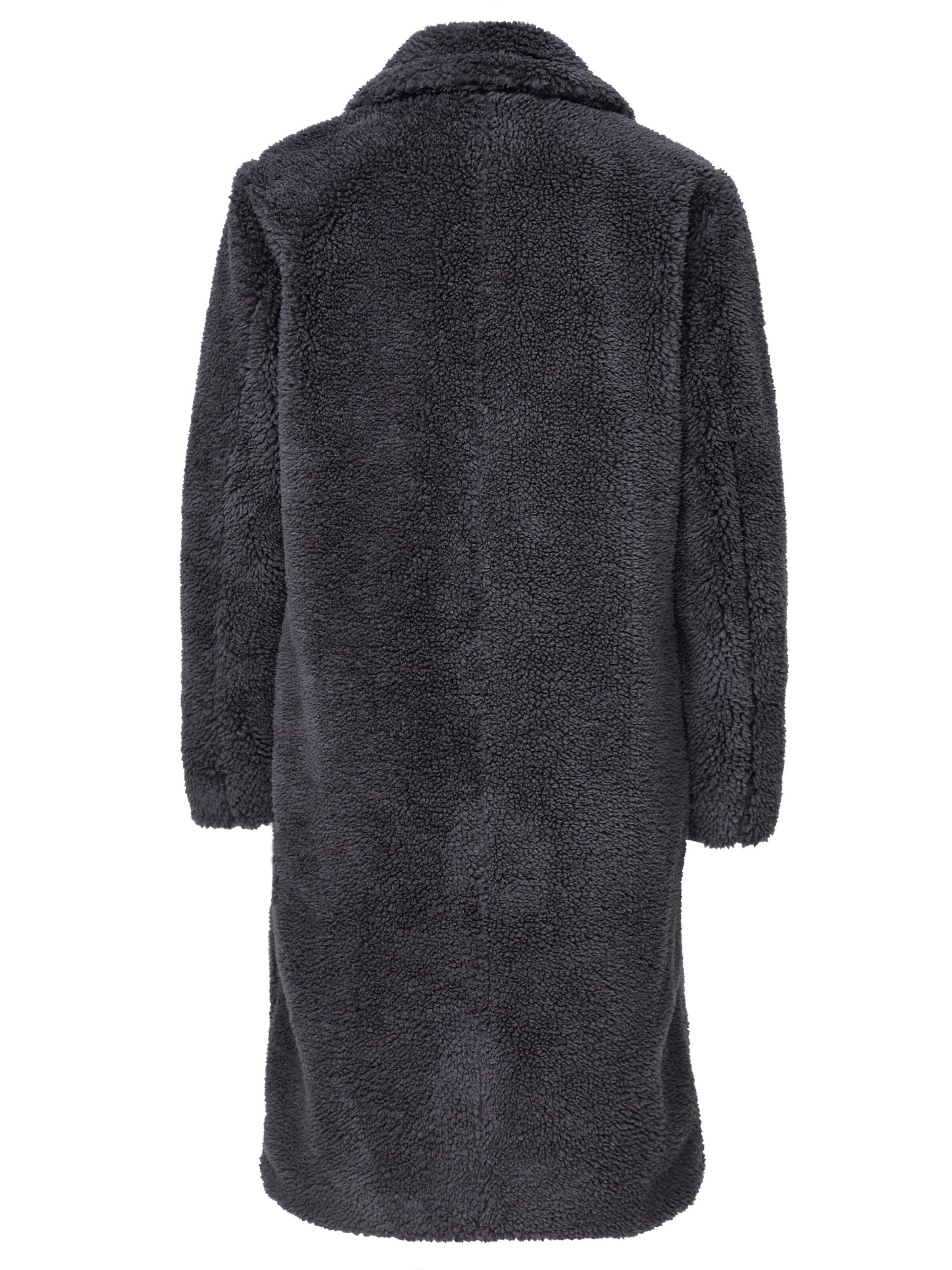 Threadbare Mantel 'Bear' in Grau