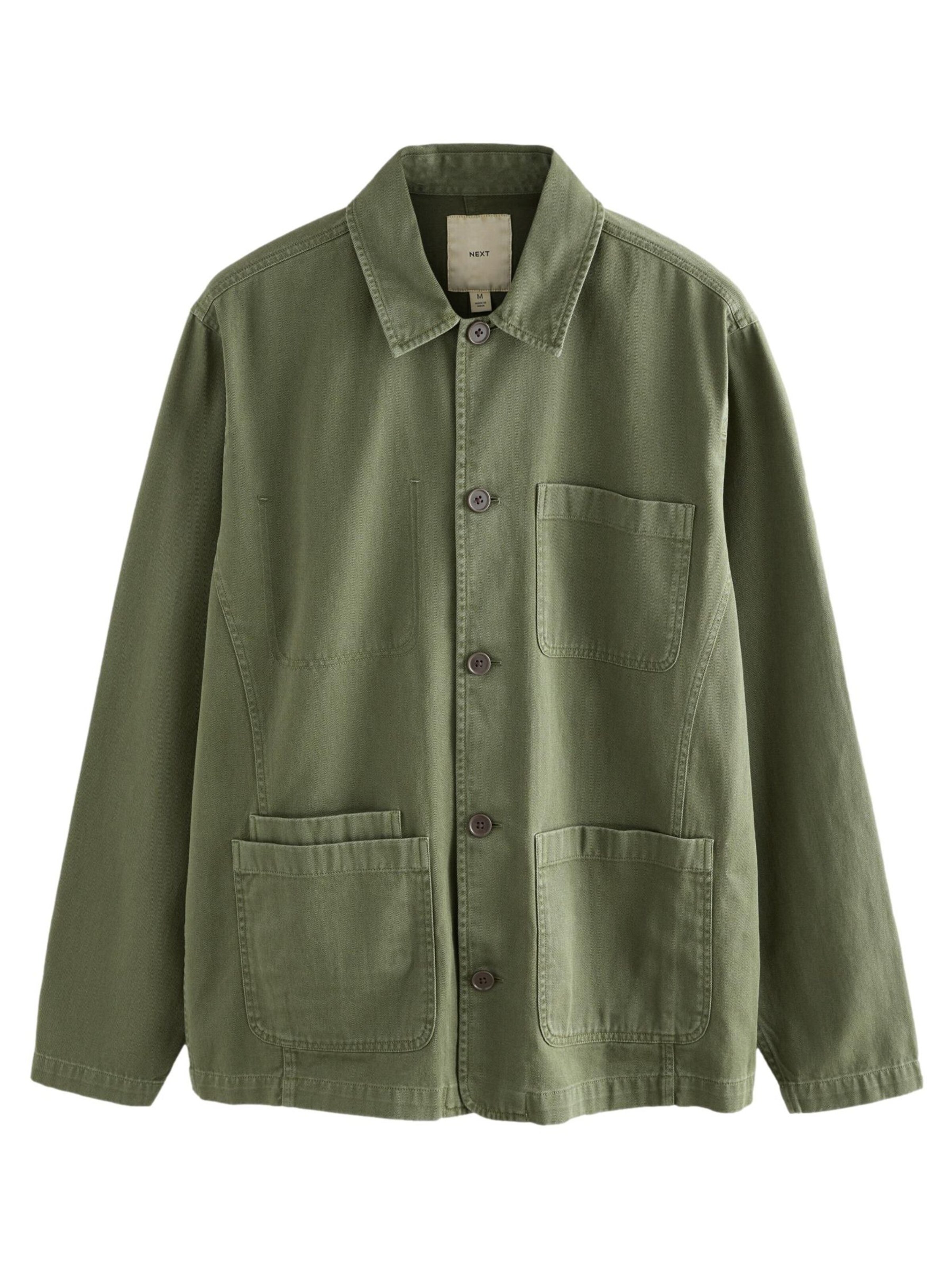 Next Regular fit Skjorta i grön: framsida