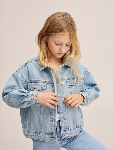 MANGO KIDS Between-Season Jacket 'Mary' in Blue: front