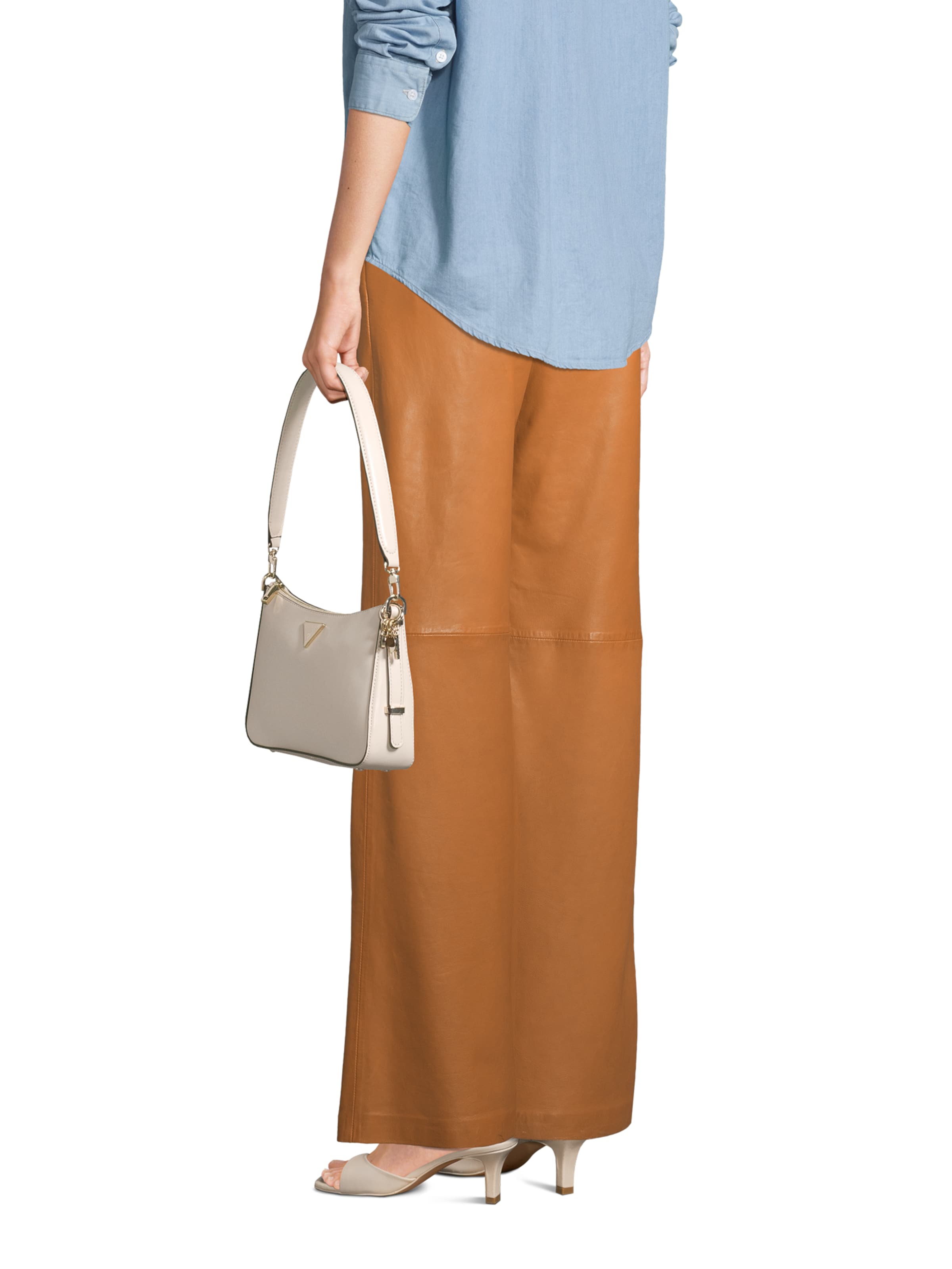 GUESS Skuldertaske 'Daryna' i beige